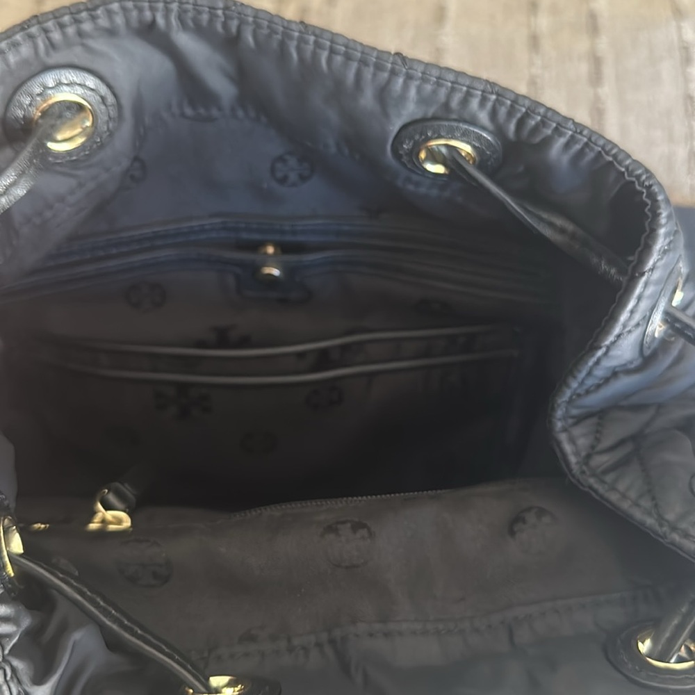 Tory Burch Quilted Backpack - Picture 6 of 8